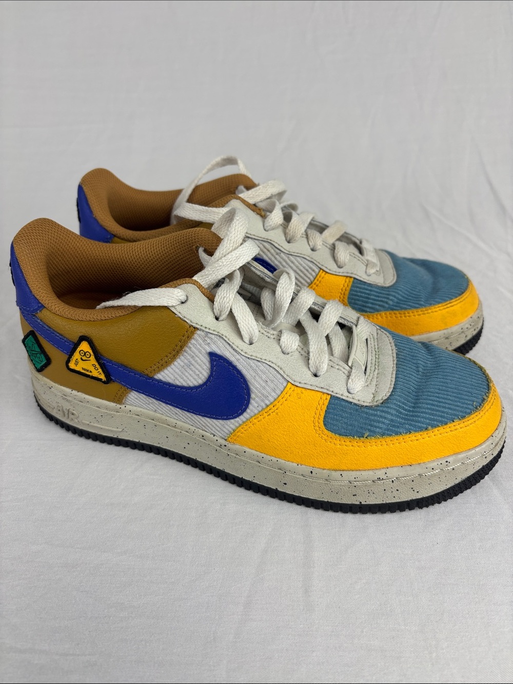 Nike Air Force 1 Low in ACG (Starfish) University Gold (GS)